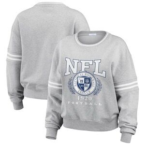 Gray NFL Football Sweatshirt by Erin Andrews